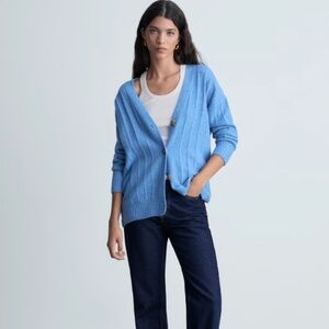 Mango Buttoned Cardigan